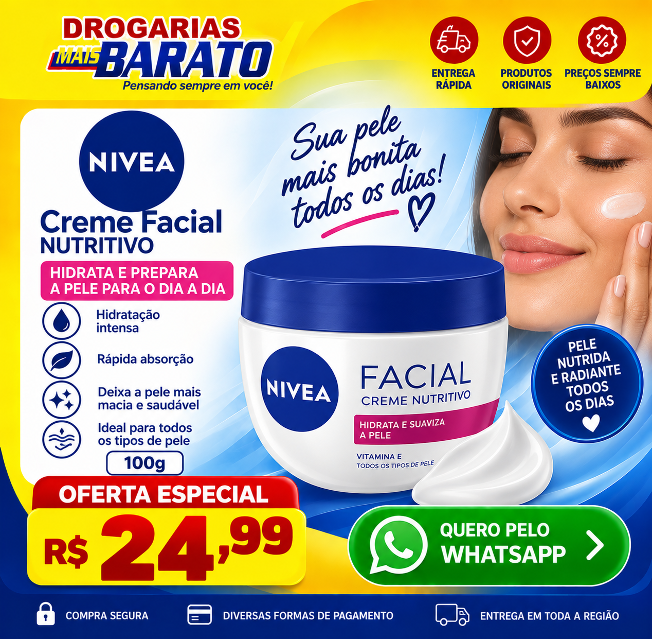 Nivea Creme Facial